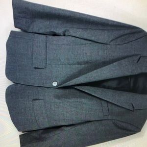Theory Gabe blazer coat jacket dark gray